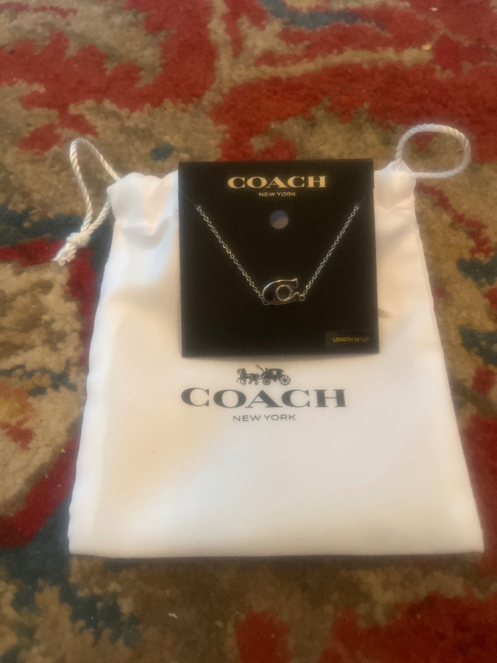 Coach Signature Necklace